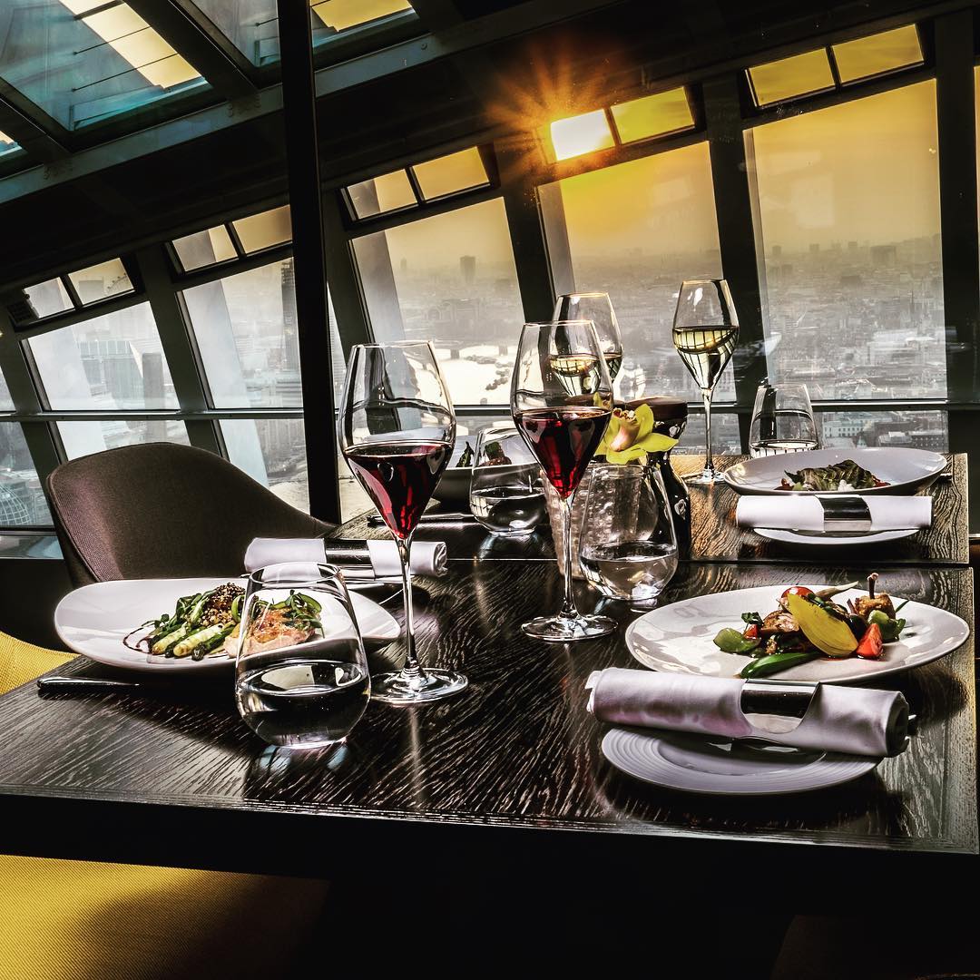 best view restaurants in london