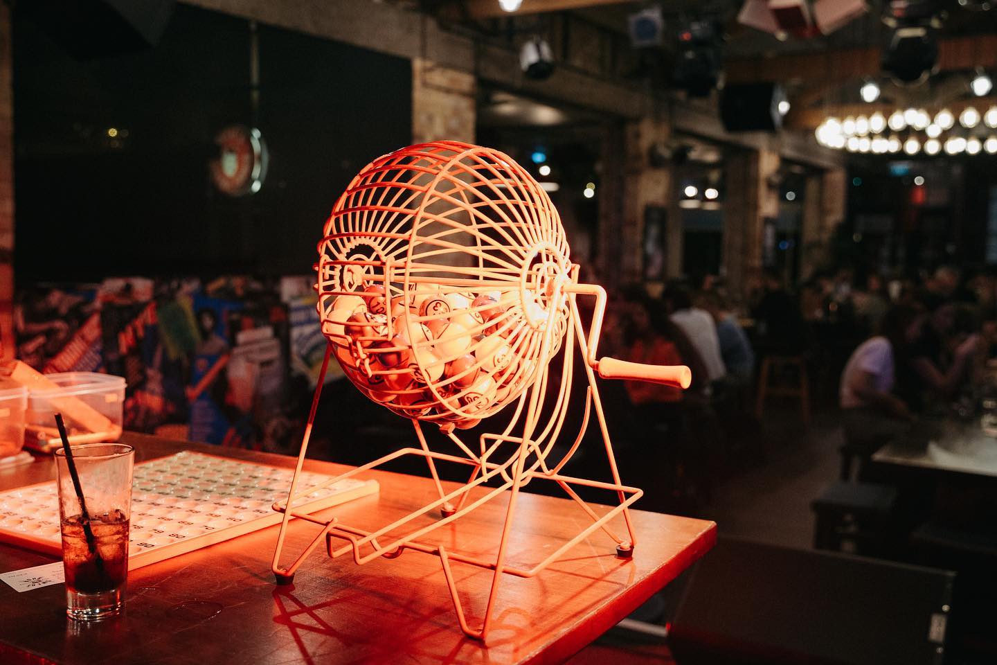 Enjoy dinner and a show with Sweat Shop’s Drag Queen Bingo! Dish Cult