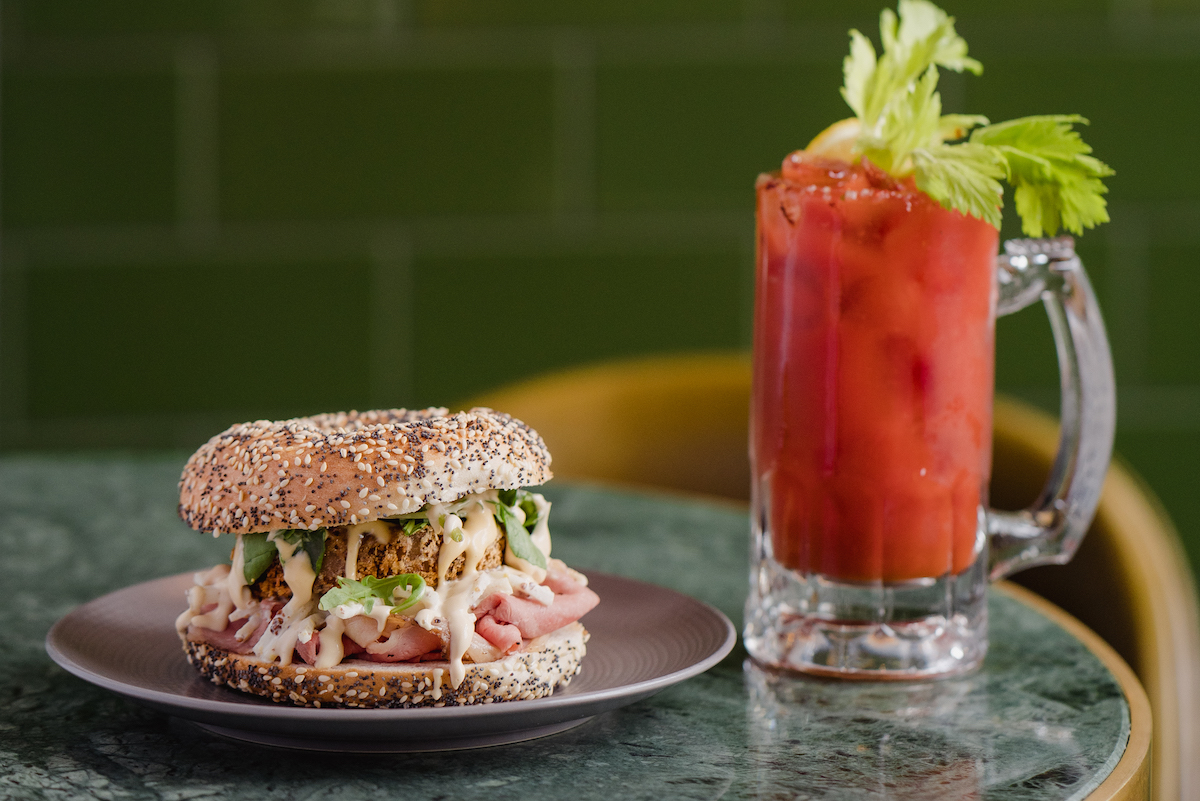 The Broughton launches Sunday roast in a bagel with Bross Bagels Dish