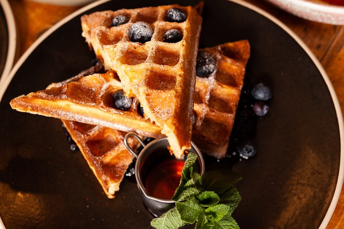 Where to go for waffles in Edinburgh Dish Cult